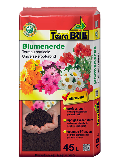 TerraBRILL Blumenerde - Pflanzenshop-Emsland